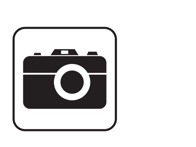 640x480 Simple Camera Outline Drawing Free Image