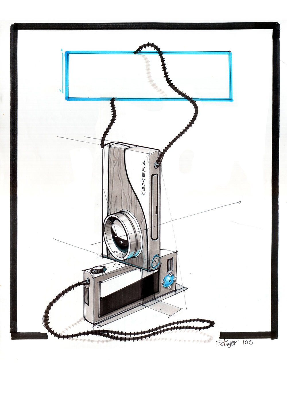 1000x1387 A Simple Camera Sketch Demo From Drawing Presentation's Spring