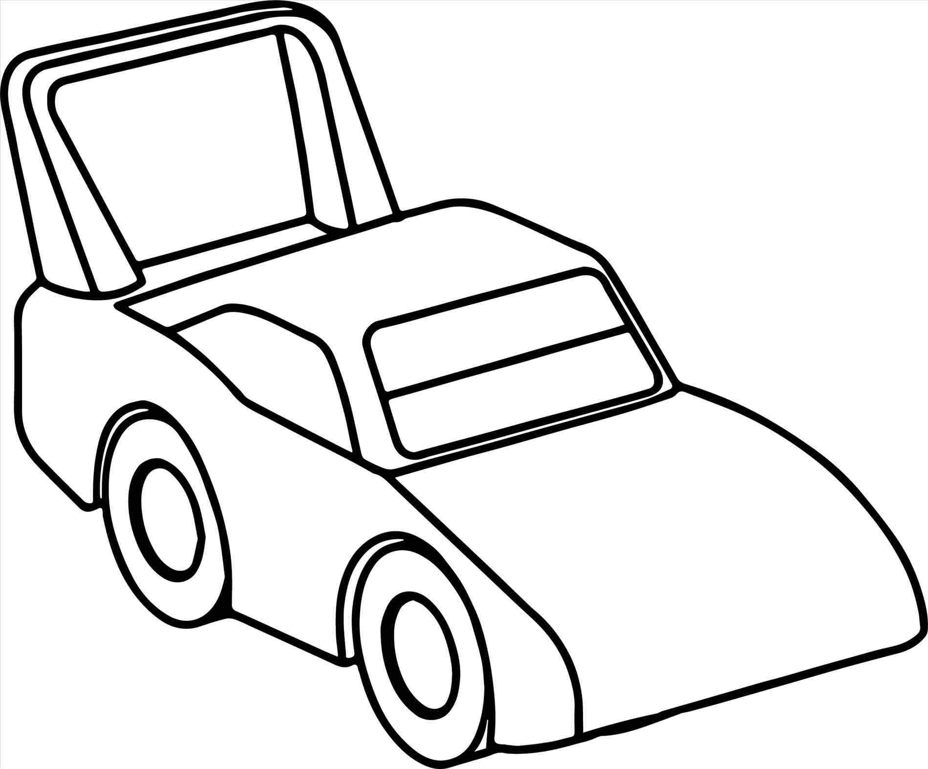 1899x1573 Simple Car Outline Drawing
