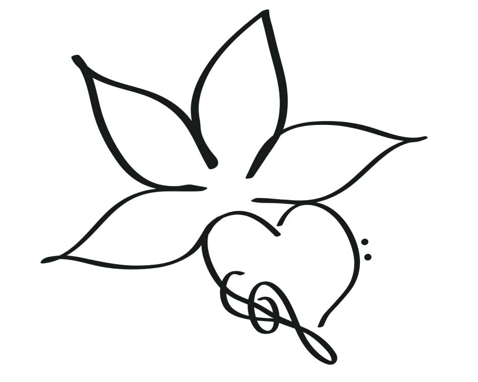 948x758 Draw Simple Flowers