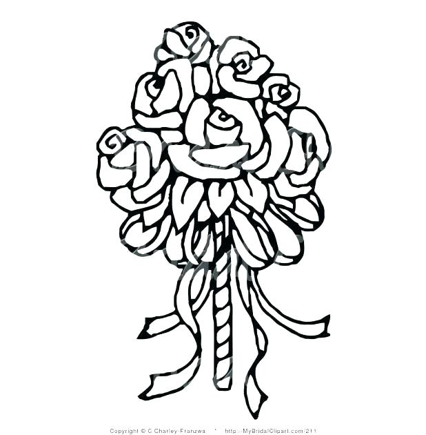 618x630 Simple Rose Drawings