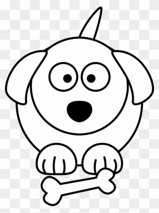 320x429 Large Size Of How To Draw A Simple Dog Bone And Cat Clipart