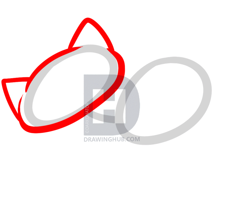 730x720 How To Draw A Halloween Cat For Kids, Step