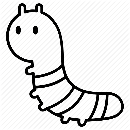 512x512 Collection Of Free Caterpillar Drawing Simple Download On Ui Ex