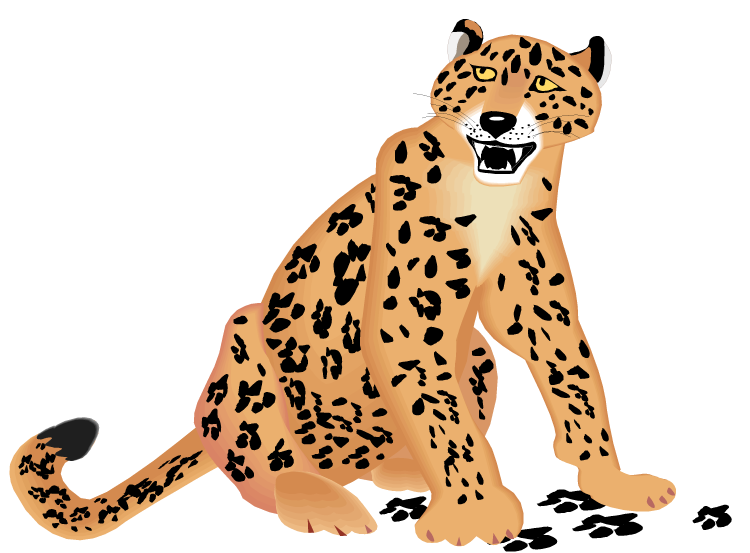 750x553 Collection Of Free Cheetah Drawing Simple Download On Ui Ex