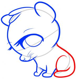 290x302 How To Draw How To Draw A Leopard For Kids