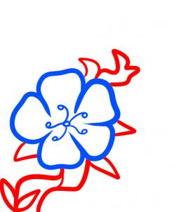 255x302 How To Draw How To Draw A Cherry Blossom For Kids