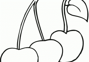 300x210 Simple Cherry Drawing How To Draw Cherry Blossom