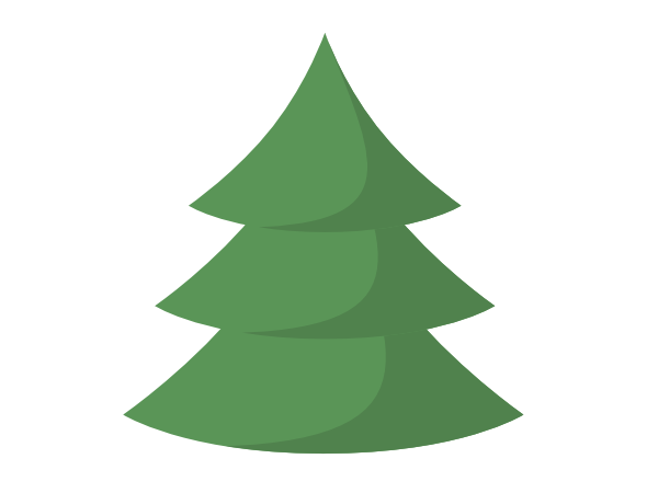 600x450 Simple Pine Tree Clipart Collection