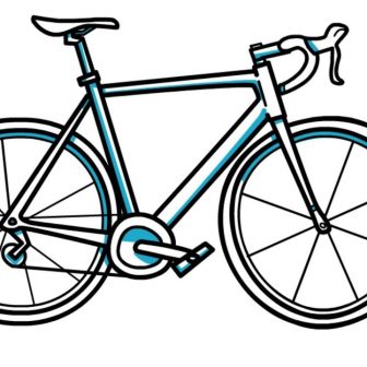 336x336 Bullet Bike Drawing Pictures Easy Step