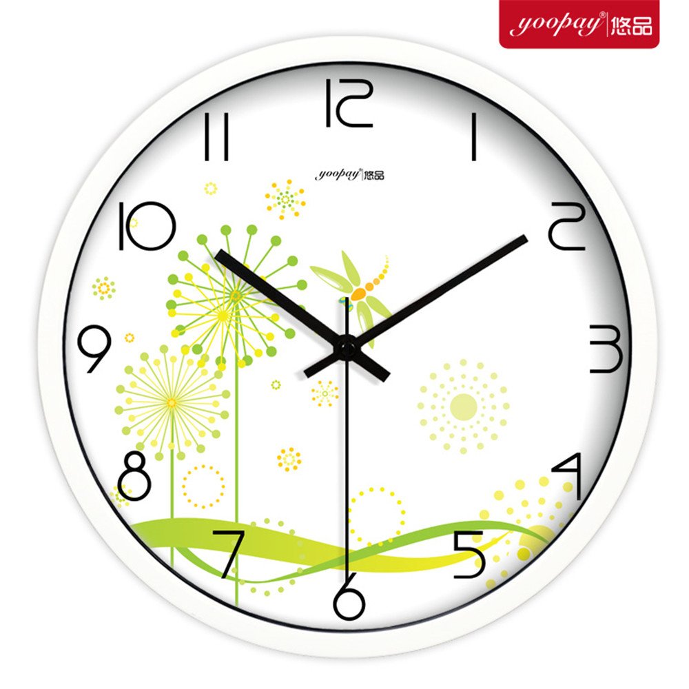 1000x1000 Aiziji Summer Simple Flower Drawing Clocks Of The Bedrooms Are