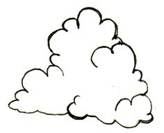 236x192 Simple Cloud Drawing