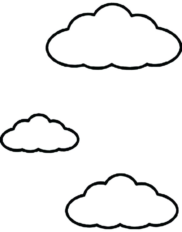 600x763 Collection Of 'clouds Drawing' Download More Than Images