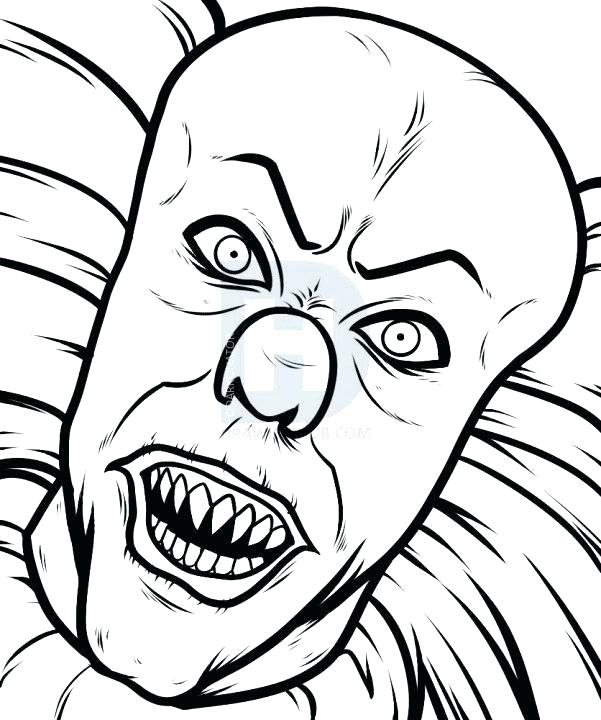 601x720 Easy To Draw Clown Face How To Draw Clown Face Nas