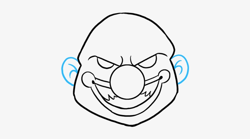 820x458 How To Draw Scary Clown