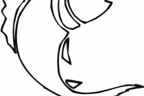 210x140 Tag Simple Clown Fish Drawing