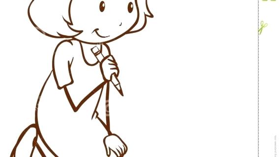 570x320 Simple Face Drawing How To Draw A Simple Face Step Simple Cow