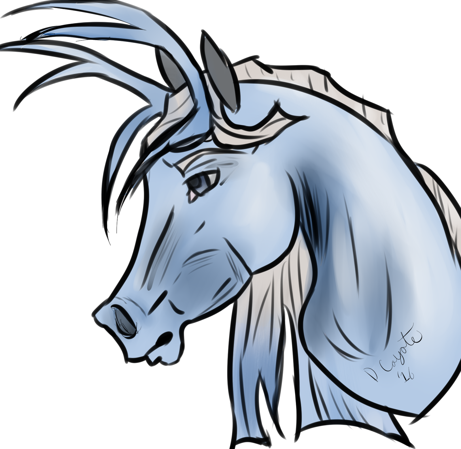 1600x1557 Collection Of Free Coyote Drawing Simple Download On Ui Ex