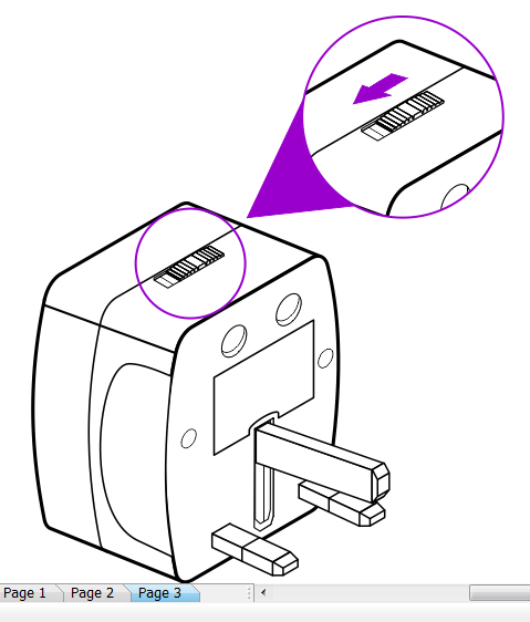 479x562 Coreldraw Basics Cross Sections And Zoom Views In Technical