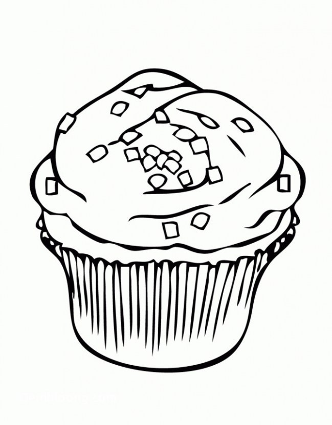 649x832 Coloring Pages Of Cute Cupcakes