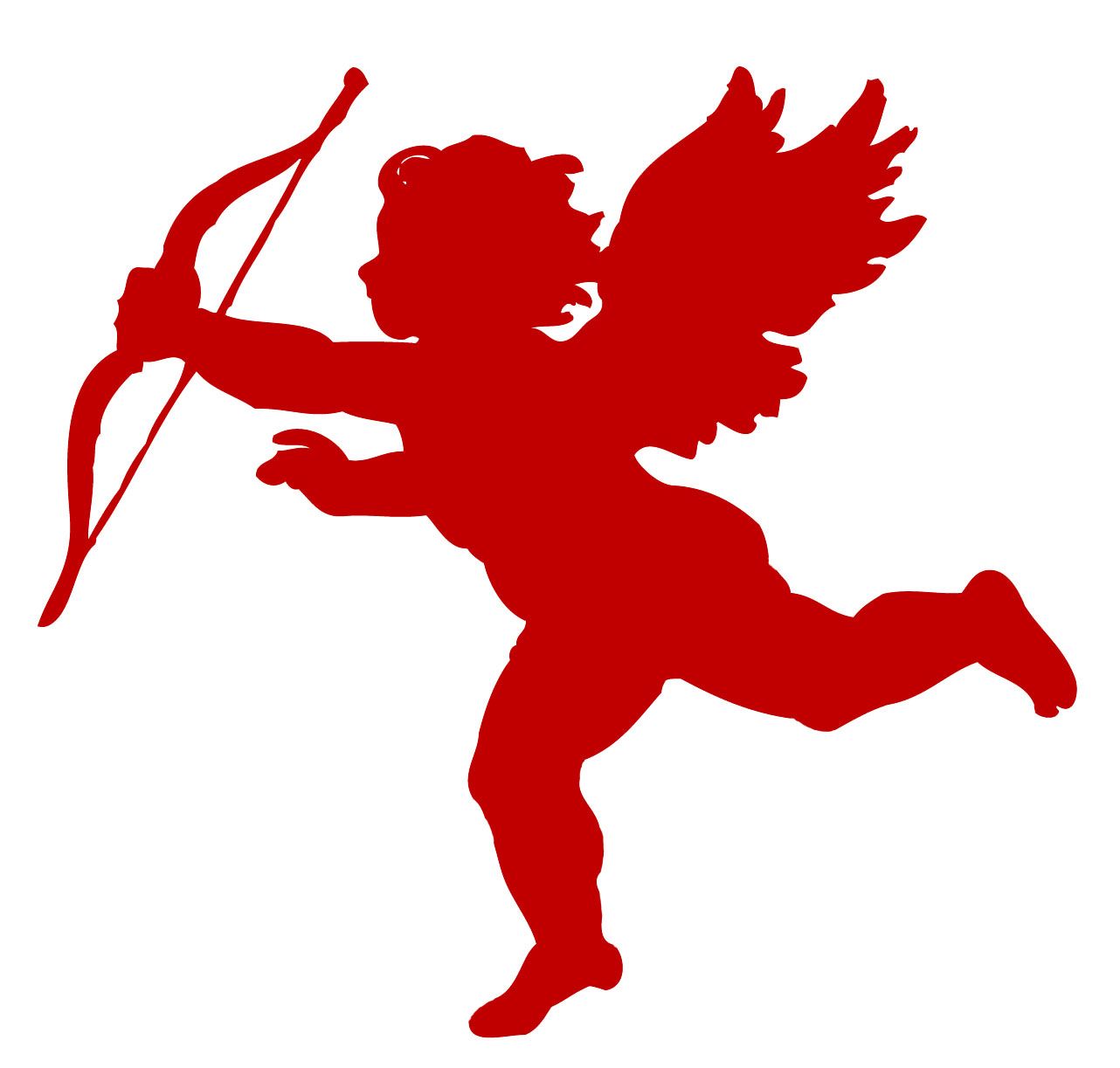 Simple Cupid Drawing Free download on ClipArtMag