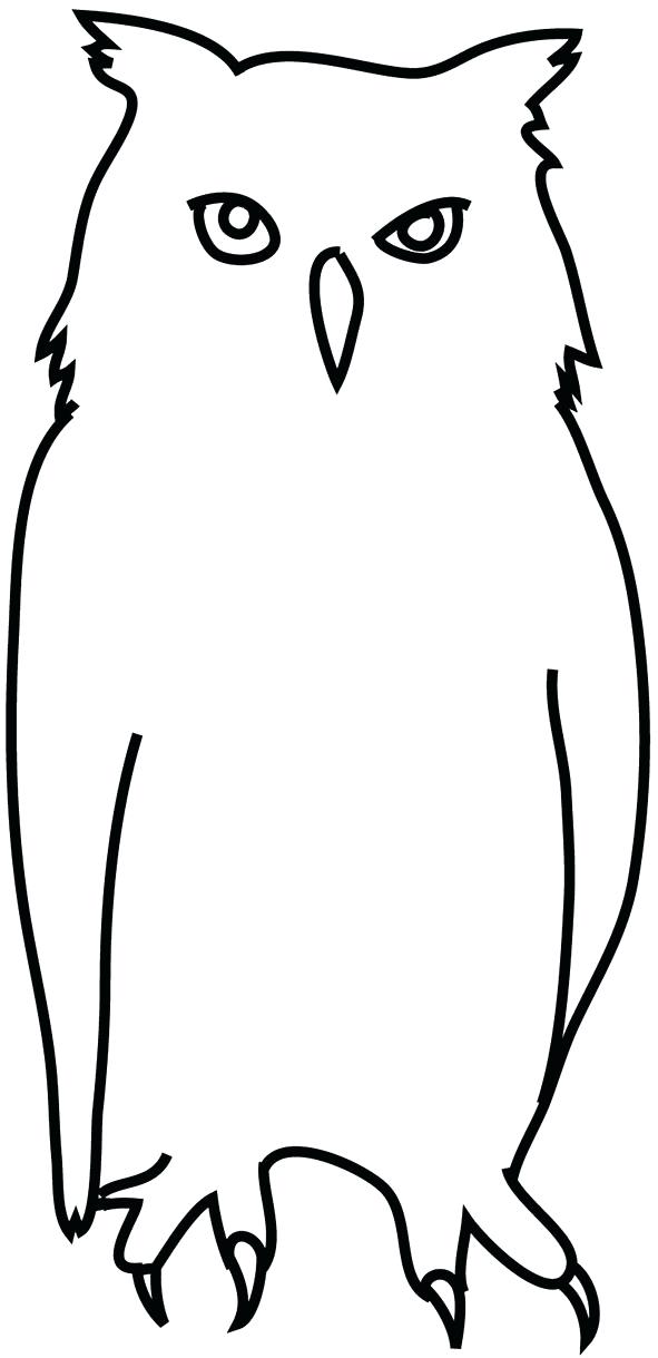 591x1219 Draw Simple Owl Draw Simple Cartoon Owl