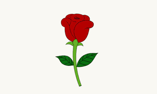 500x302 Easy Ways To Draw A Rose