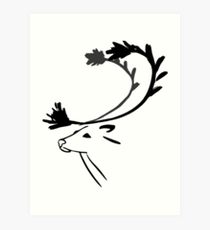 210x230 Simple Deer Drawing Art Prints Redbubble