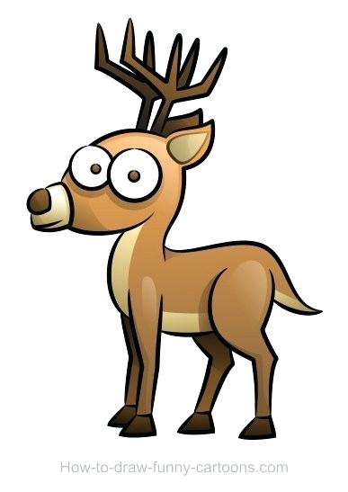 387x547 Easy Deer Drawing Deer Drawing Step Easy Deer Antler Drawing