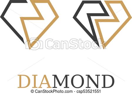 450x322 Diamond Simple Symbol Vector