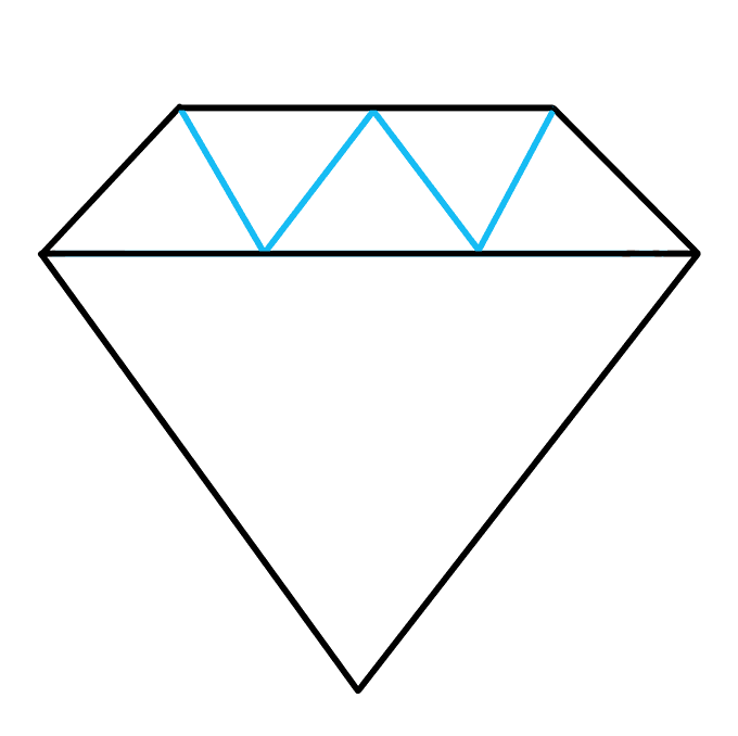 680x678 How To Draw A Diamond