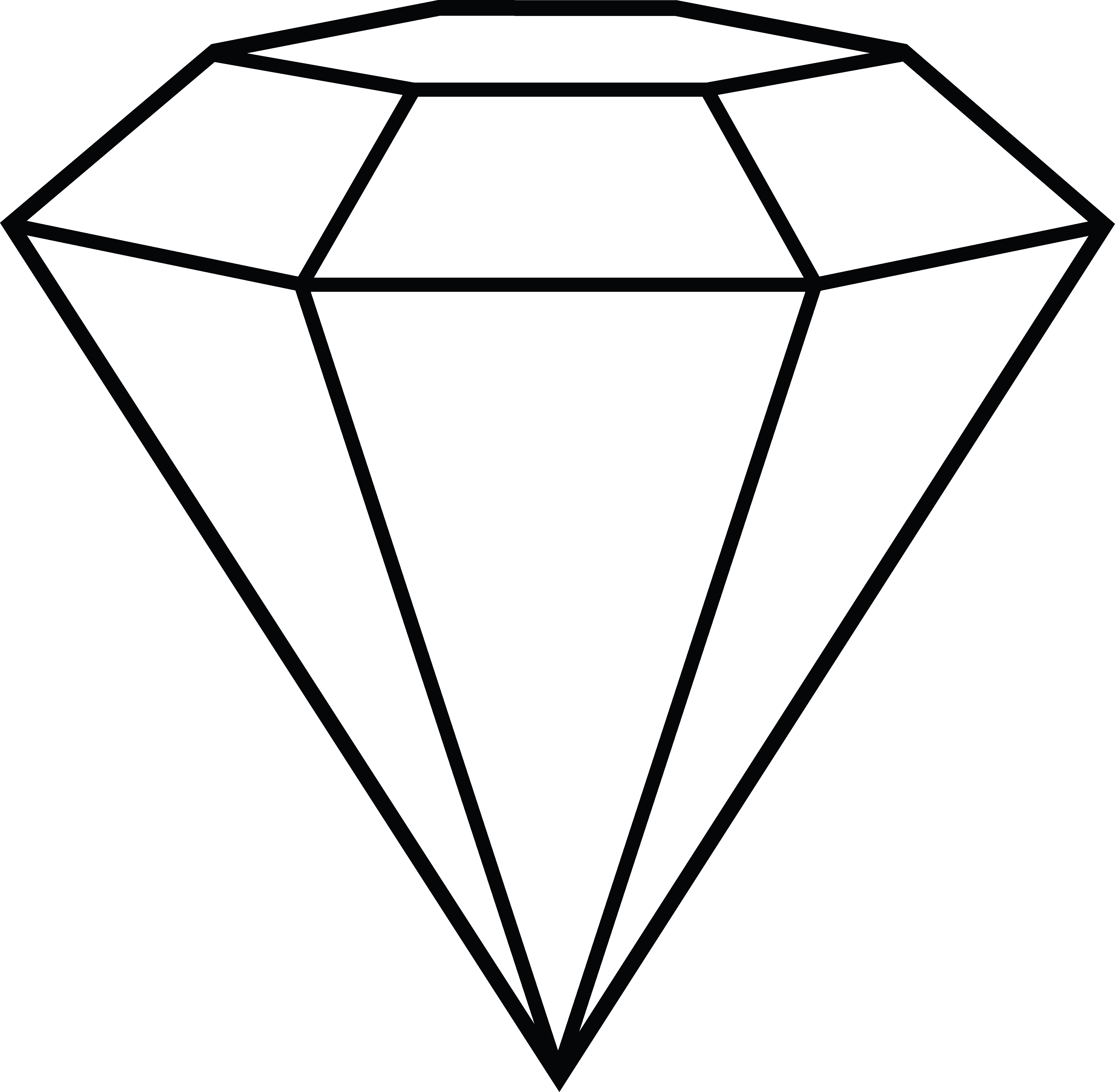 5588x5475 Diamond Drawing Simple For Free Download
