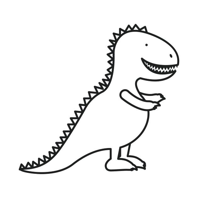 630x630 dinosaur outline dinosaur drawing dinosaur outline printable