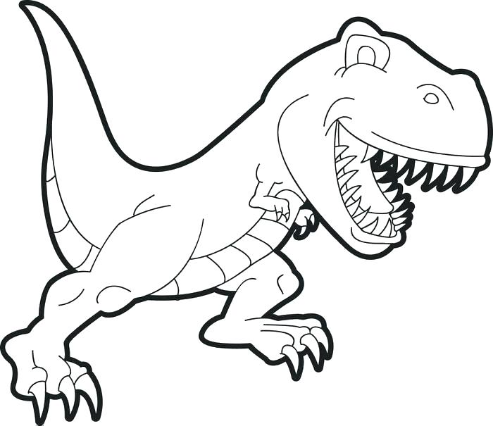 700x605 Dinosaur Free Printable Coloring Pages