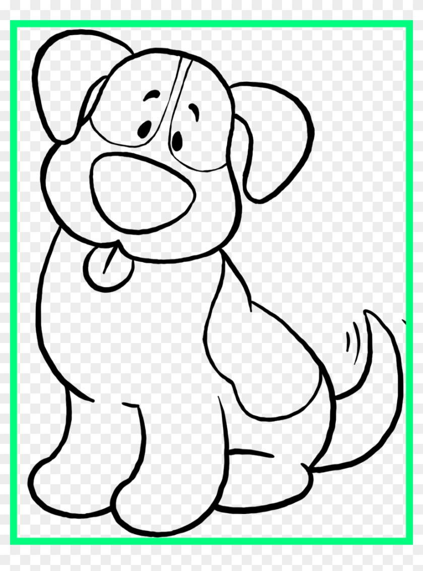 840x1132 Simple Coloring Pages Of Dogs Printable Coloring