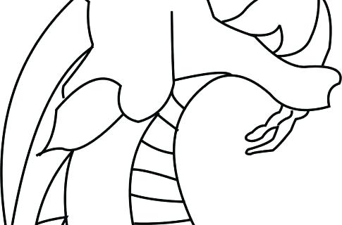 485x320 Dragons That Are Easy To Draw Dragon Head Drawing Easy Step