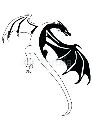 300x400 Easy To Draw Dragons Simple Dragon Drawing Ideas Drawing Easy
