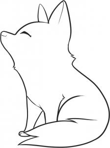 224x302 How To Draw How To Draw A Wolf For Kids