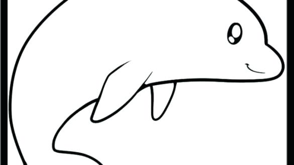 585x329 Simple Drawing Fish Draw Shark Simple Fishbone Drawing