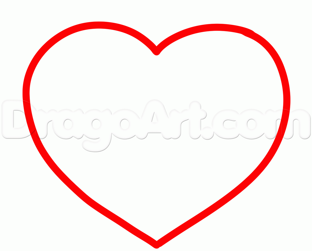 1264x1016 Draw A Puppy Heart, Step