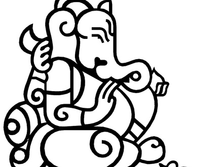 440x330 Ganesha Coloring Pages, Colour Drawing Free Hd Wallpapers Lord