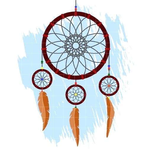 504x504 Dreamcatcher Clipart Simple, Picture