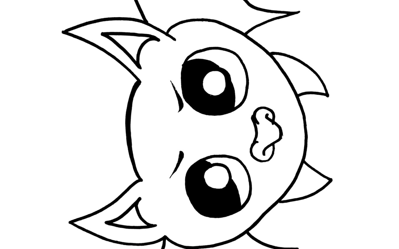 1368x855 Easy Cartoon Halloween Drawings Painting