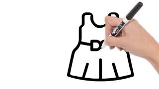 320x180 All Clip Of Learn Drawing Dress For Kids