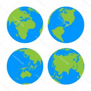 300x300 Simple Planet Earth Icon With Shadow Gm Soidergi