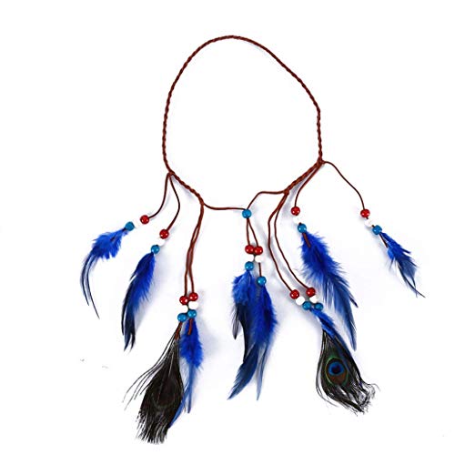 522x522 Underleaf Simple Tassel Feather Headdress Hair