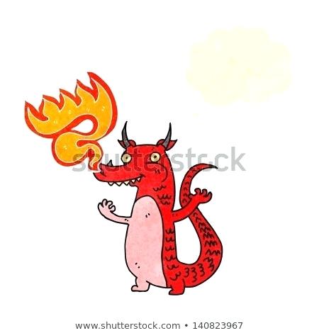 450x470 Fire Breathing Dragon Cartoon