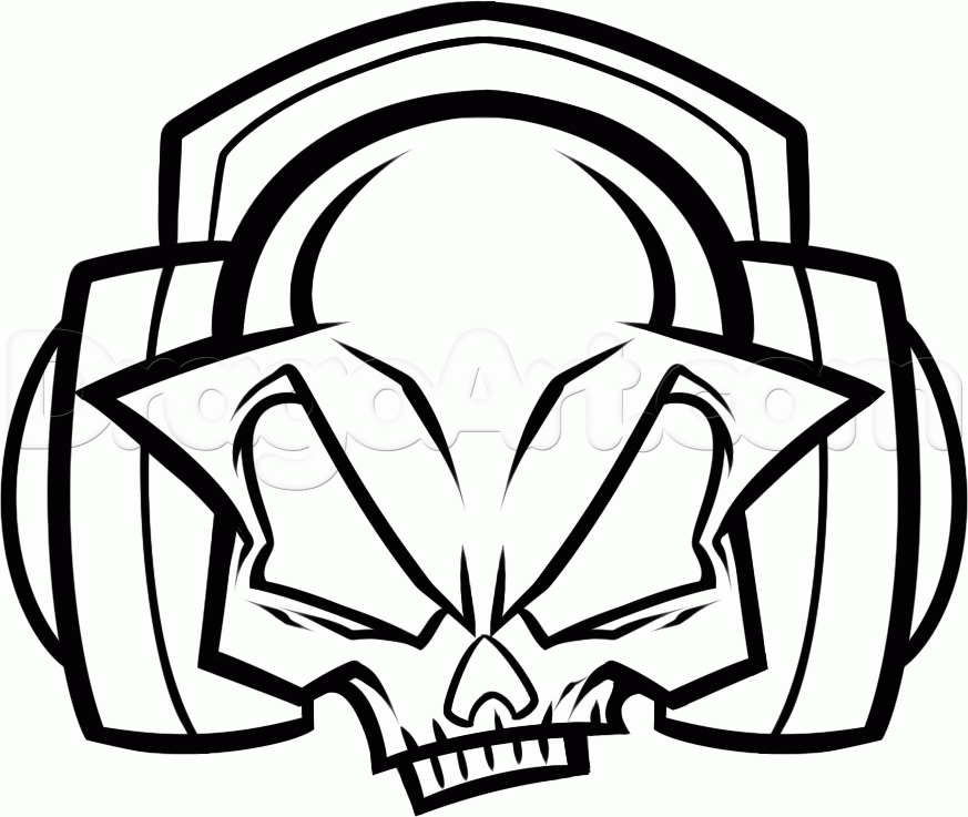 873x737 How To Draw A Cartoon Skull On Fire