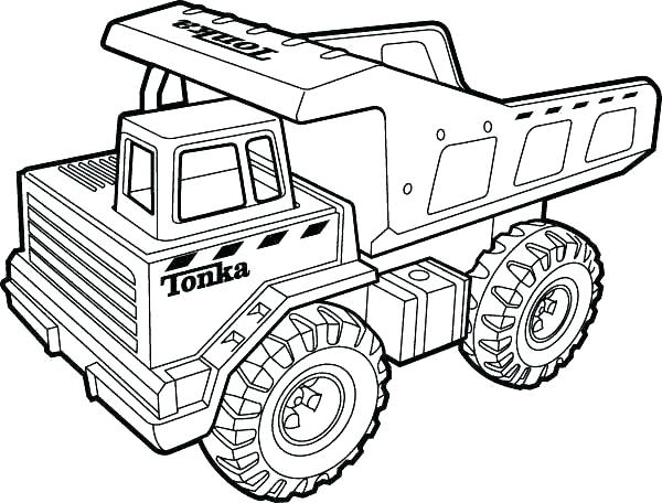 600x456 Fire Engine Coloring Sheet