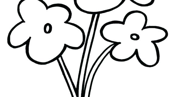 570x320 How To Draw An Easy Flower